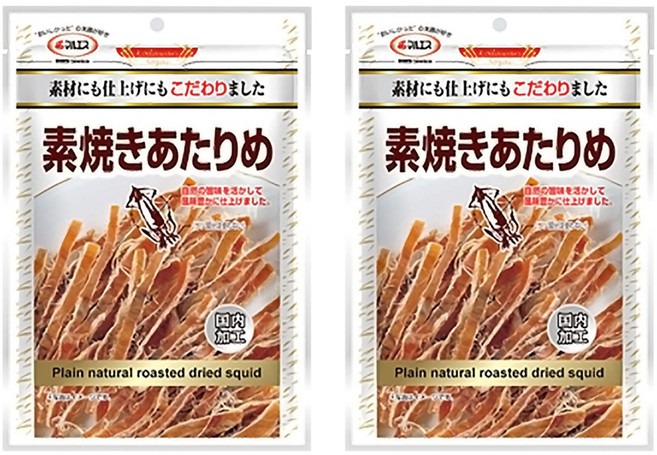 마루에스 초벌구이 오징어, 2개, 26g