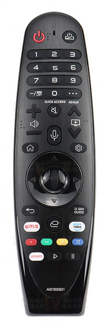 스마트 TV 범용 적외선 리모컨: AN-MR650A 20GA MR18BA AKB75855501 5502(음성/포인터 또는 매직 기능 없음), 1개