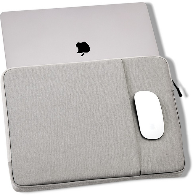 루미노라 노트북 파우치, 그레이, 1개