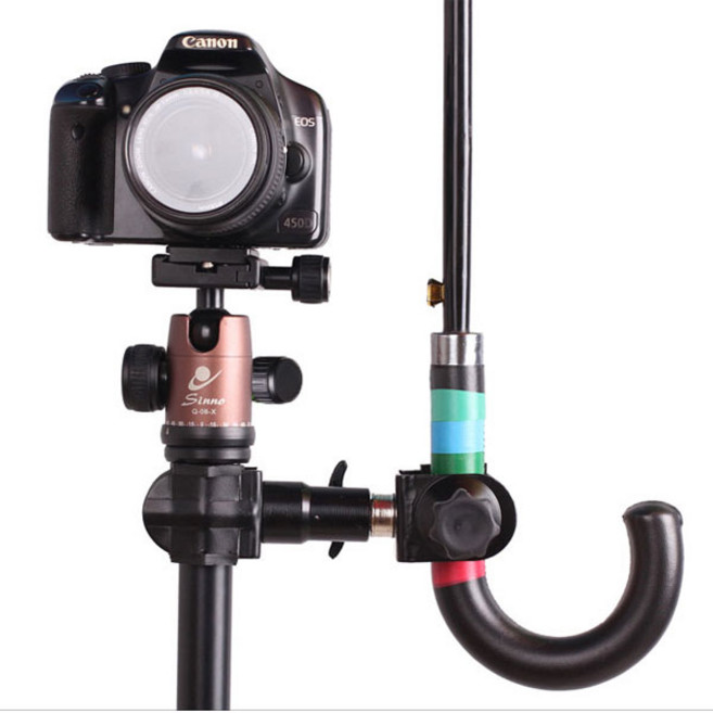 파파스 카메라 삼각대 우산지지대 거치대 촬영용 브라켓