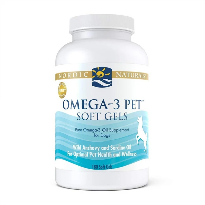 Nordic Naturals Omega 3 Pet노르딕네추럴스 오메가-3 반려견용 180정, 오메가3, 1개 - 쿠팡