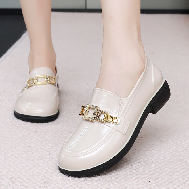 低幫雨鞋女款淺口時尚雨靴防滑水鞋女廚房鞋防水洗車膠鞋耐磨