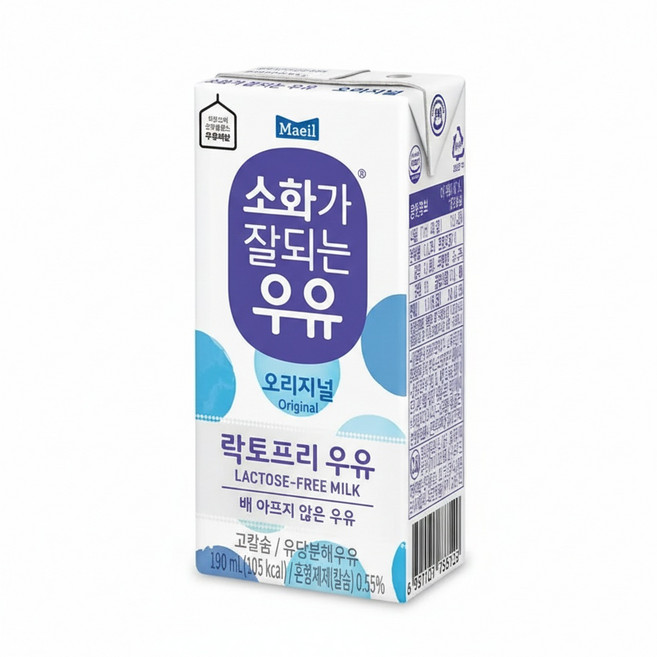 소화가잘되는우유 190ml x 72팩