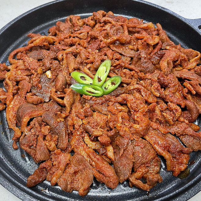 [삼삼]오리 불고기 800g 오리 주물럭 양념 오리불고기 국내산 오리, 3개