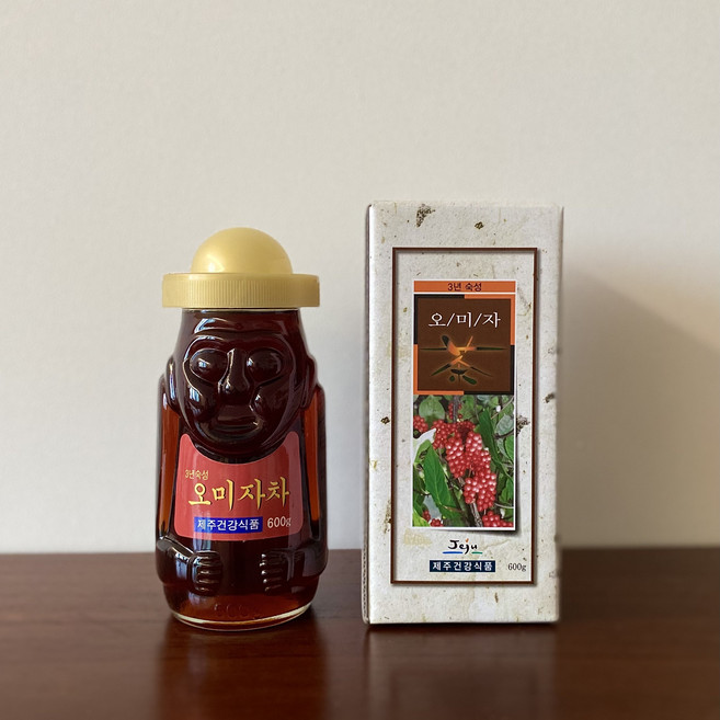 제주건강식품 3년숙성 오미자차 600g, 1개, 1개입