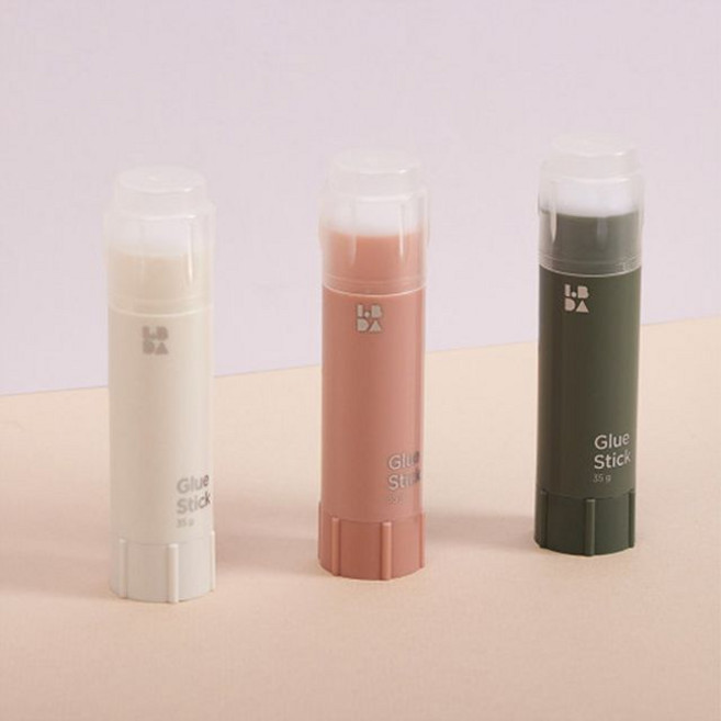 롭다 딱풀 고체풀 35g 대용량 사무용 학생용 학용품 문구, 화이트 헤이즈