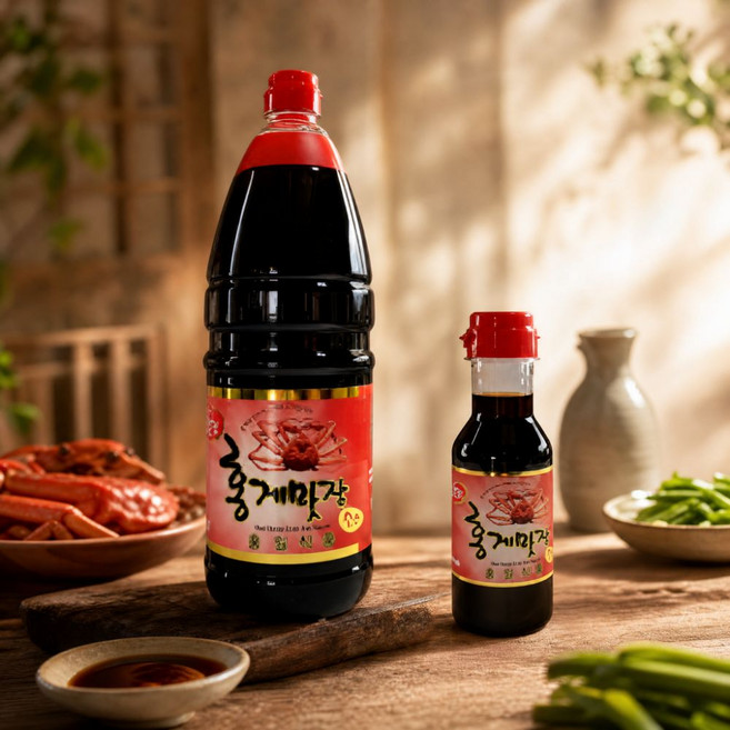 홍게간장 레드 세트 국내산, 1개, 1.8L