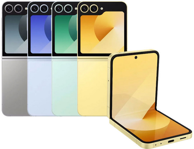 삼성 갤럭시 Z플립6 512GB SM-F741 공기계자급제 새제품, 1.공기계(단순개봉.미사용.새제품), 옐로우