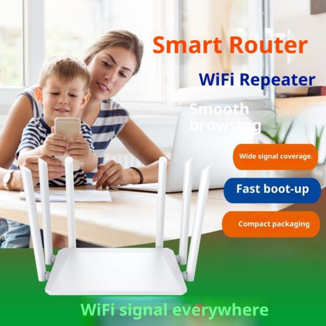 2026 신형 AC1200Mbps 듀얼 밴드 4G 라우터 802.11ac 5 RJ45 WAN L2TP VPN DDNS 와이파이 모뎀, 01 미국 플러그, 02 1200Mbps