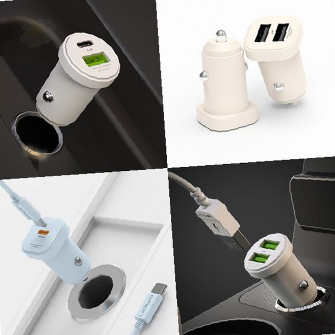 차량 실내 전용 고속충전 시거잭 어댑터 멀티포트 동시충전 가능 컴팩트 디자인, 1개, A9. 차량용 초고속 PD65W+퀵18W (C+USB포