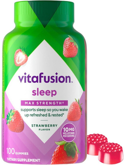 Vitafusion 비타퓨전 멜라 토닌 10mg Vitafusion 10mg, 1개, 1정