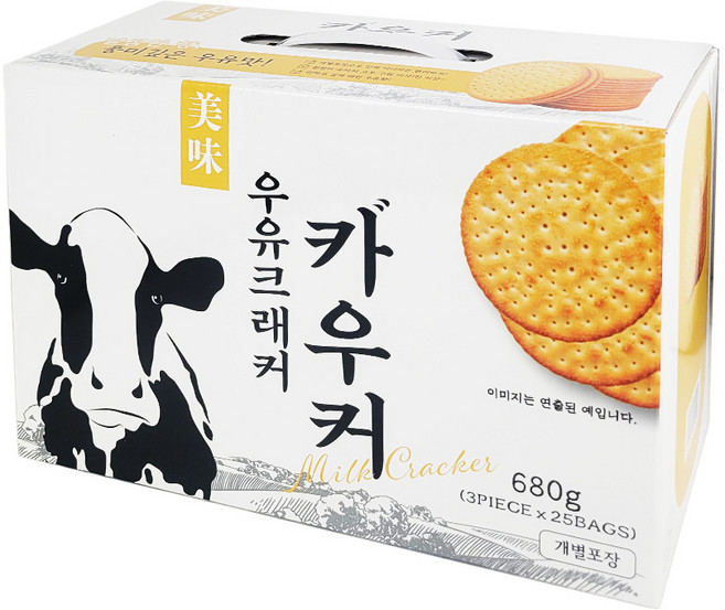 카우커 우유크래커, 1개, 680g