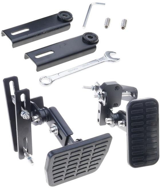 자동차 및 고카트에 적합한 조정 가능한 페달 익스텐더로 운전 경험을 향상시킵니다. 장거리 여행의 짧은 운전자