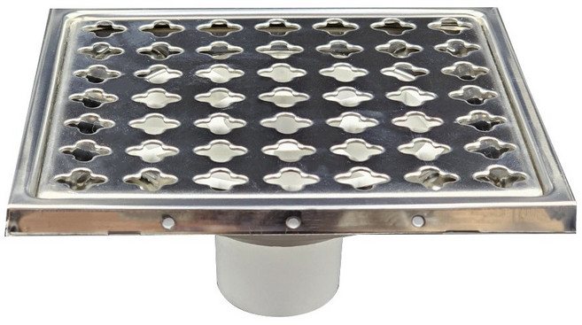 파이프육가 150mm / 일반 유가 세트 / 304sus 바닥 유가, 1개