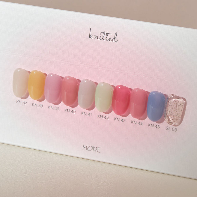 모어젤 니티드 10종 세트 시럽젤, 1개