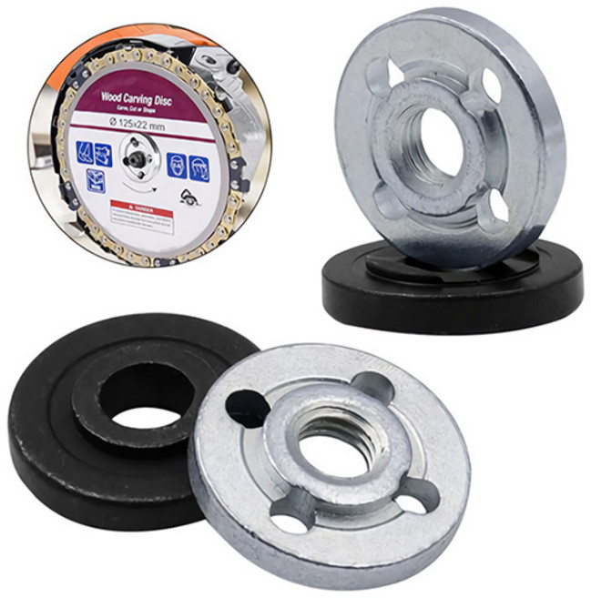 4인치 그라인더 플랜지 만조 세트, 1개