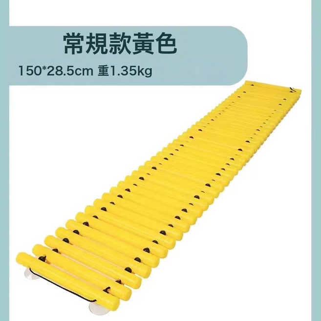DFMEI 兒童早教平衡步道感統訓練器材觸覺板平衡木幼兒園獨木橋玩具家用, 1個, 平衡步道黃色