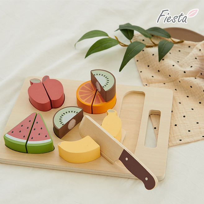 피에스타 원목 도마 썰기 과일, 단품, 단품