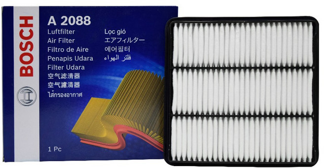 현대 에쿠스 3.5 보쉬 정품 에어필터 A2088, A2088/0986AF2088, 1개