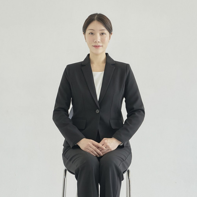 더웨이나인 여성용 면접 정장 자켓