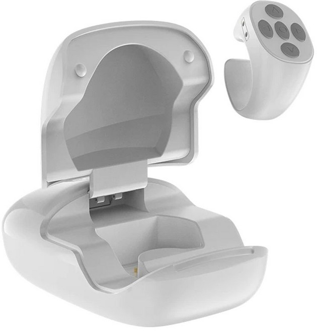 스마트폰 반지 쇼츠 흰색 원격조 틱톡 거치대 내경18 2MM 스마트링 릴스 핑거 영상