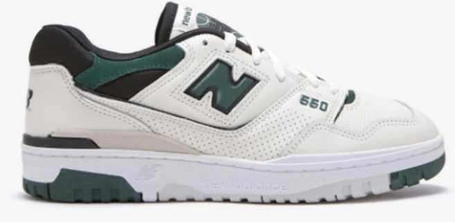 뉴발란스 550 화이트 블랙 BB550 남녀 공용, 255, BB550VTC - 쿠팡