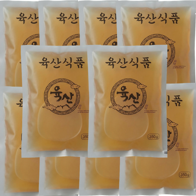 [연매출20억] 육산 함흥 냉면 육수만, 10개, 350g