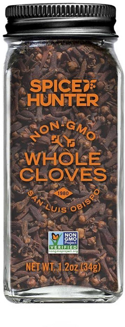 Spice Hunter The Arrowroot 그라운드 59.5g(2.1온스) 화살뿌리 그라운드 59.5g(2.1온스) (6팩), 페낭 클로브스, 1개