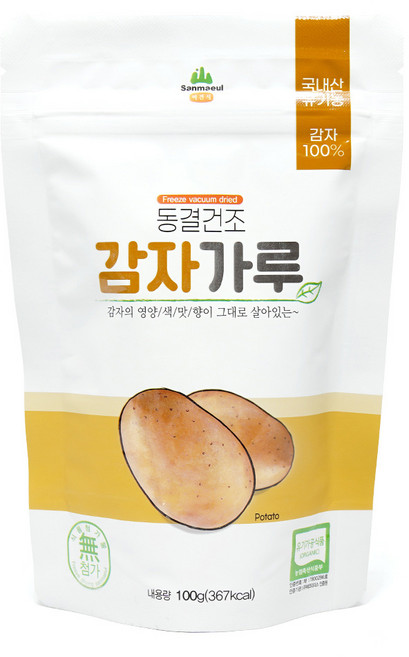 산마을 동결건조 감자가루, 100g, 1개