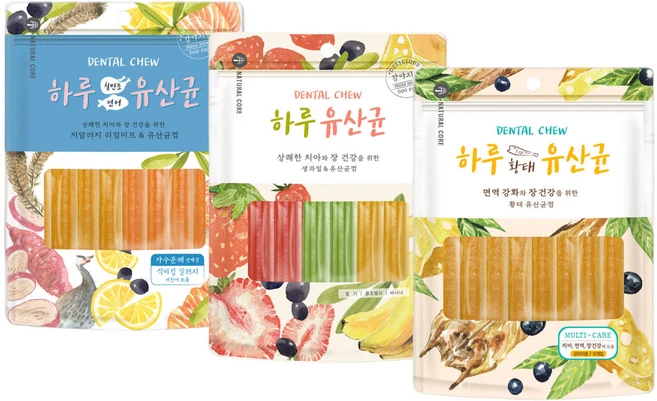 [1+1+1]네츄럴코어 하루유산균 12p 3종 3가지 골라담기, 혼합 - 쿠팡