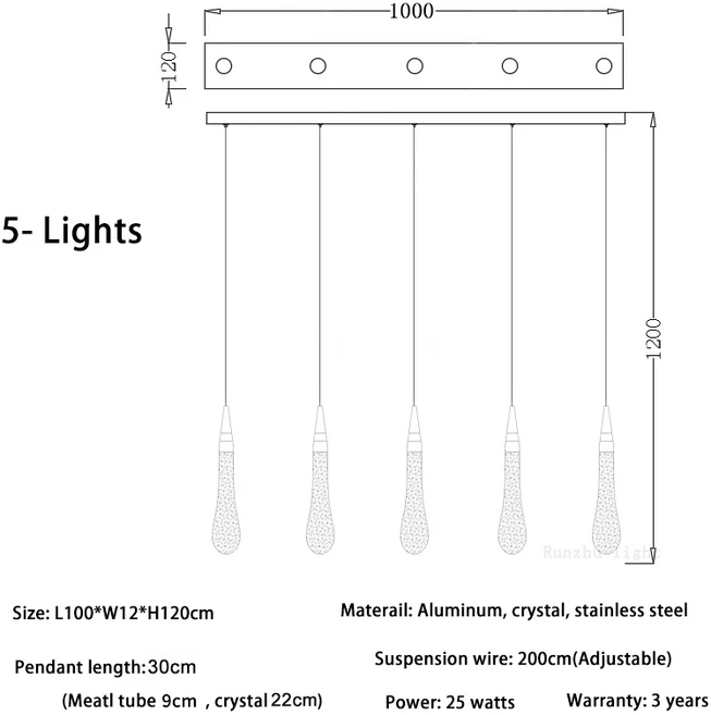 빌라 계단 펜던트 조명 유성우 샤워 유리 크리스탈 레스토랑 바 Lndoor 교수형 램프 드롭 거실 장식, [10] A 25 head, [02] warm light, [01] black