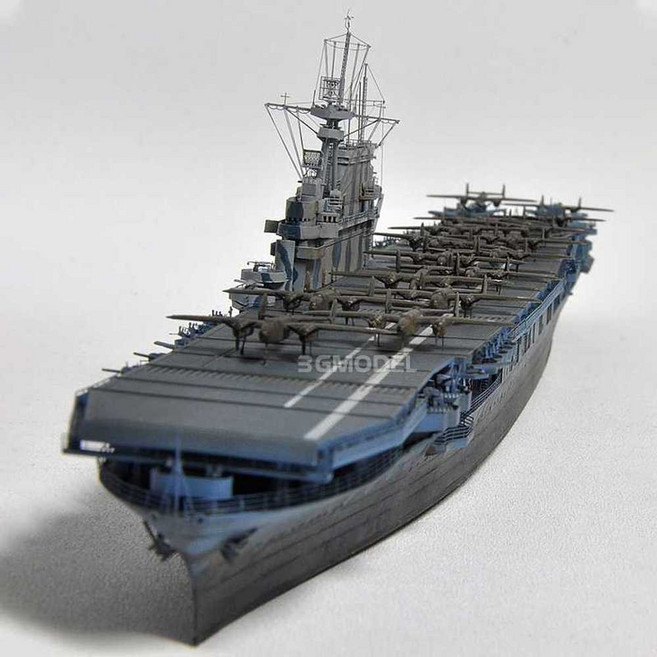 타미야 TAMIYA US Hornet 항공모함 1/700 (77510), 1개