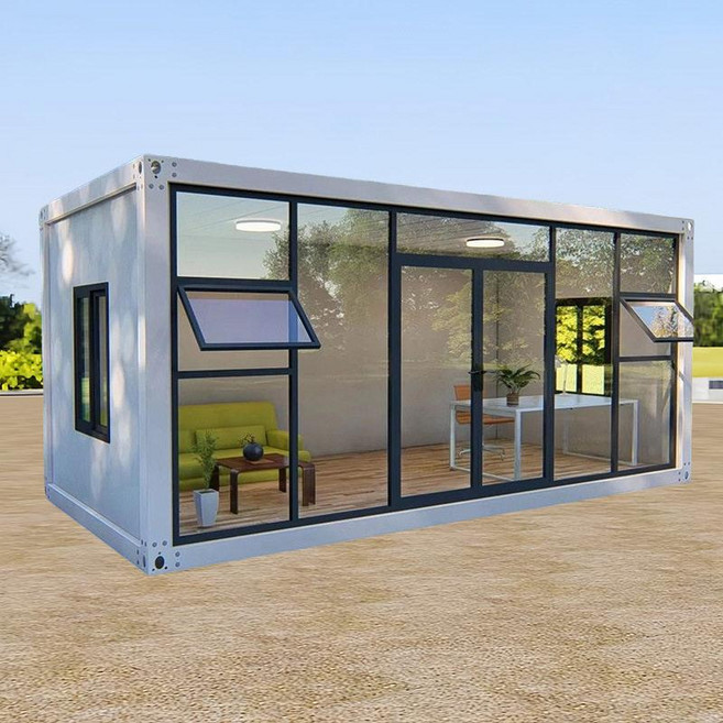 사비오코 10평체류형쉼터 10평 세컨 G타입 농촌 화이트 300x595x280cm, 너비 3m x 길이 5.95m x 2.8높이