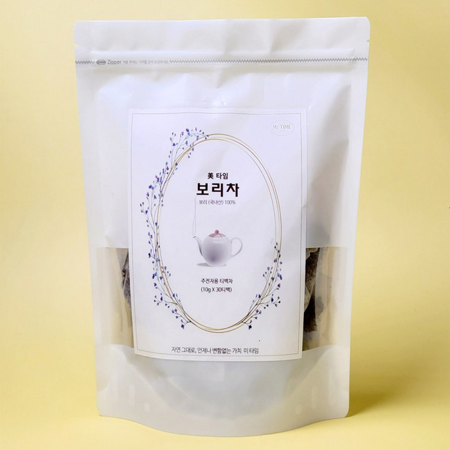 미-타임 국산 주전자용 보리차, 300g, 1개, 30개입