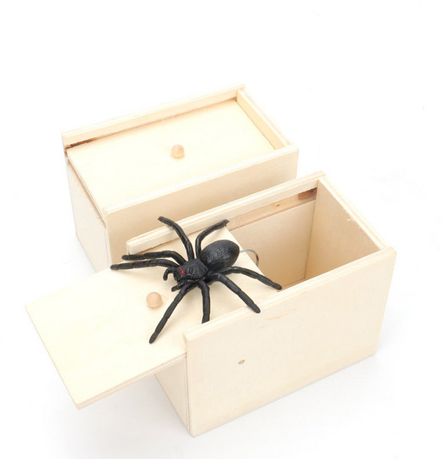 할로윈 서프라이즈 거미 상자 (1개) 파티 용품, 1개, 단일