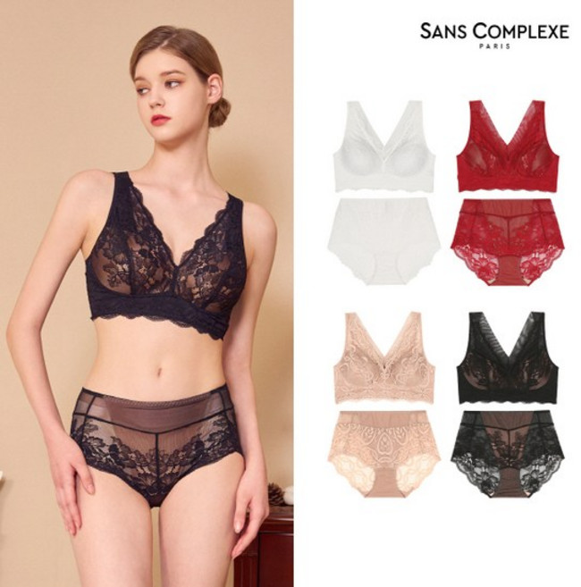 24FW 홀리데이 브라팬티 4세트