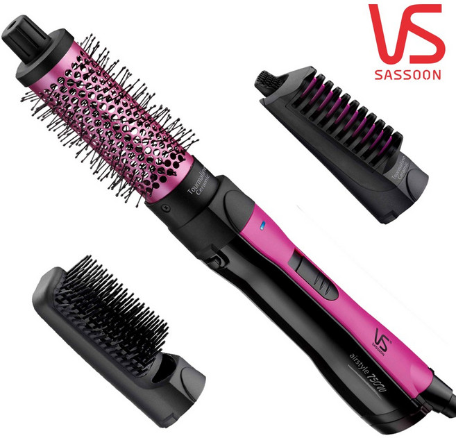 비달사순 3종 브러시 핫 에어스타일러 VSAS80PIK