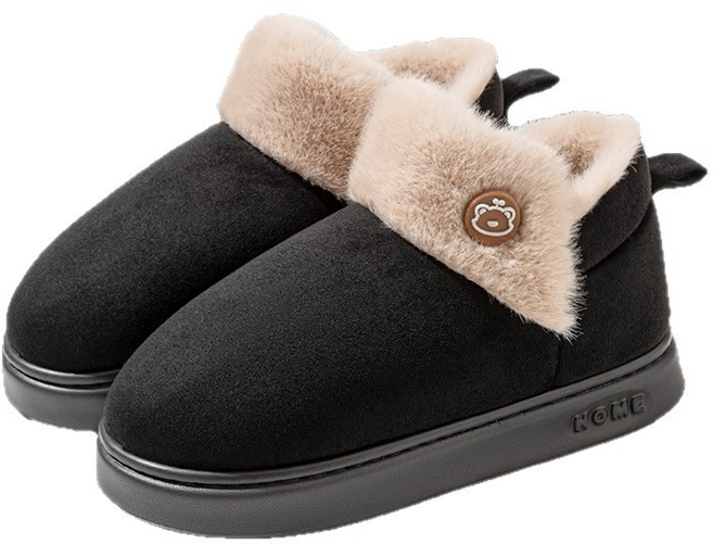 겨울 실내화 실외화 사무실 슬리퍼 따뜻한 발목 털 신발 부츠LY-087YYM