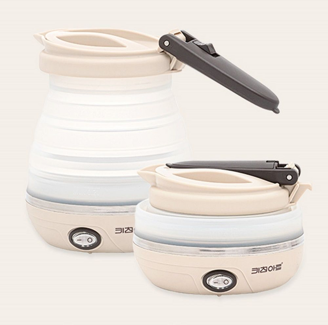 키친아트 국산 국내제조 포터블 여행용 폴딩포트 전기주전자, 상세페이지 참조, 상세페이지 참조, 상세페이지 참조, 1개