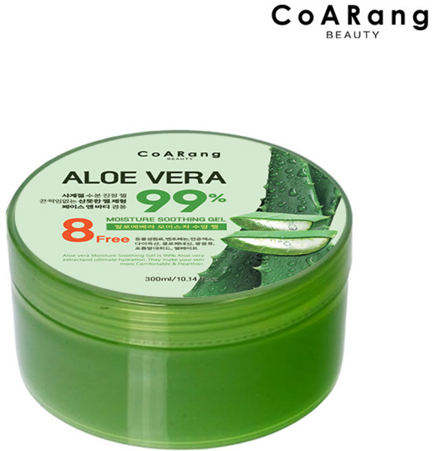 코아랑 알로에베라 99% 모이스처 수딩젤, 1개, 300ml