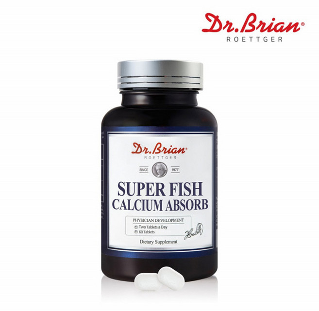 닥터브라이언 슈퍼 피쉬 칼슘 앱솔브, 5개, 60정