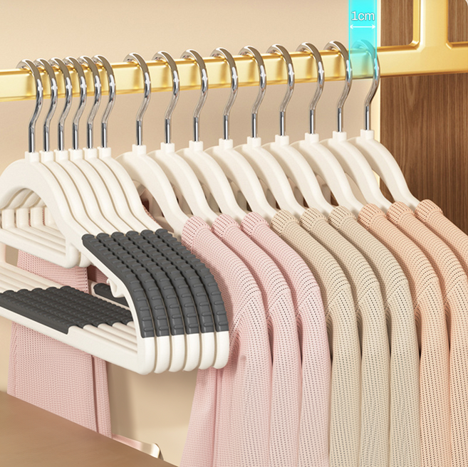 뉴에잇 논슬립 어깨뿔방지 옷걸이, 그레이, 20개