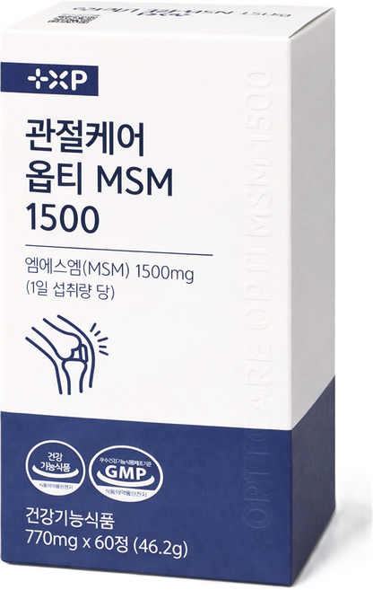 관절케어 옵티 MSM 1500, 1박스, 60정