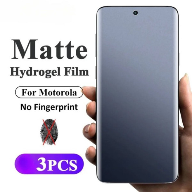 3Pcs 무광택 하이드로 겔 필름 Motorola X50ultra X40 X30 S30 Thinkphone 화면 보호기 Moto Edge 50 20 Ul, 01 3Piece, 01 Matte Hydrogel Film, 13 Moto Edge 50 Pro