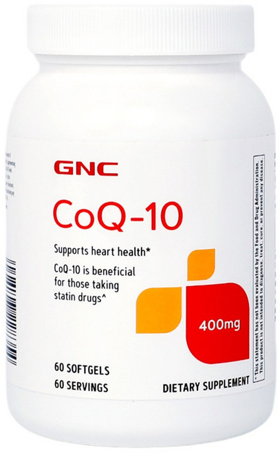 GNC 健安喜 CoQ-10 100mg 軟膠囊, 1個, 60錠