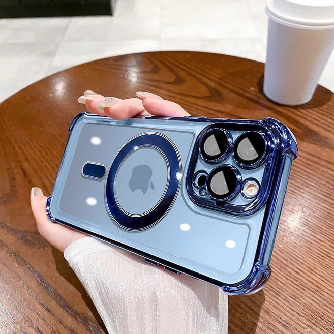 二代升級 帶鏡頭膜 手機殼