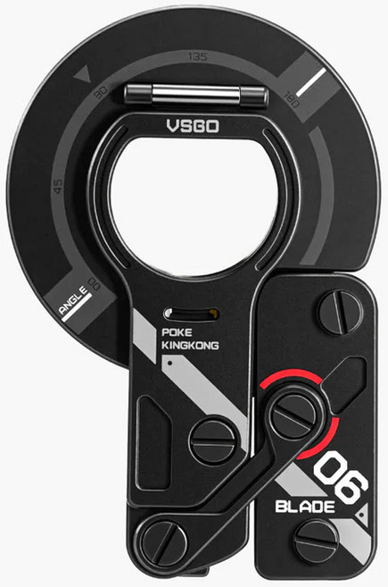 비스고 VP005E 마그네틱 폰 킥스탠드 (블랙), 1개, 블랙