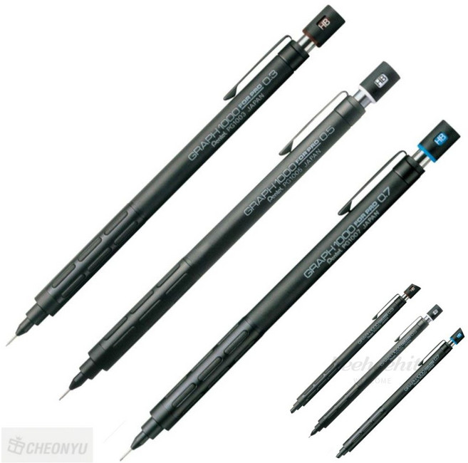 말랑 펜텔 그래프 1000 샤프 팬시, 0.5mm, 1개