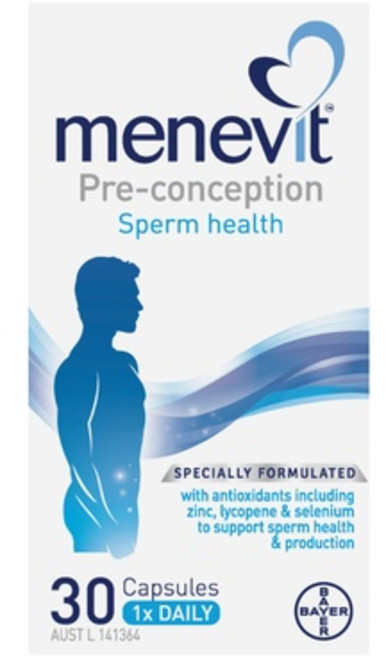 바이엘 메네비트 임신준비 영양제 30캡슐, 30개