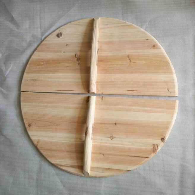 나무 냄비뚜껑 곰솥 뚜껑 후라이팬 덮개 대형 수프 우드, 1개, 기본 색상